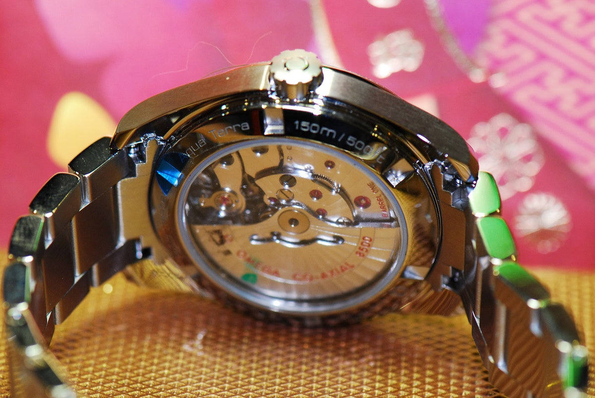 [ SOLD ] OMEGA SEAMASTER AQUA TERRA 39mm SILVER AUTOMATIC