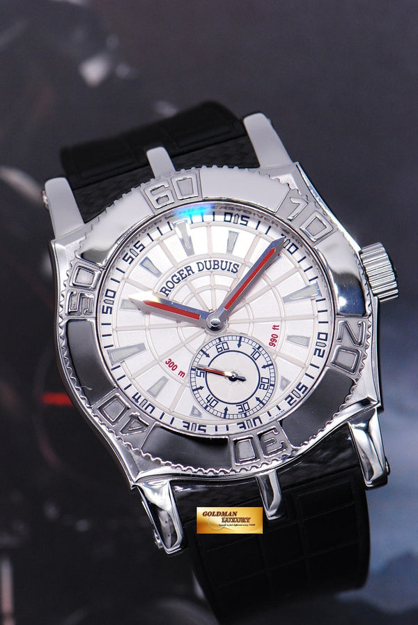 [SOLD] ROGER DUBUIS EASY DIVER 18KWG & STEEL 40mm AUTOMATIC (MINT)