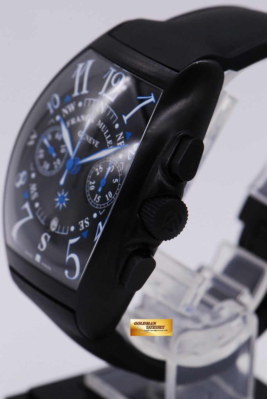 [SOLD] FRANCK MULLER MARINER CHRONOGRAPH PVD BLACK AUTOMATIC (MINT)