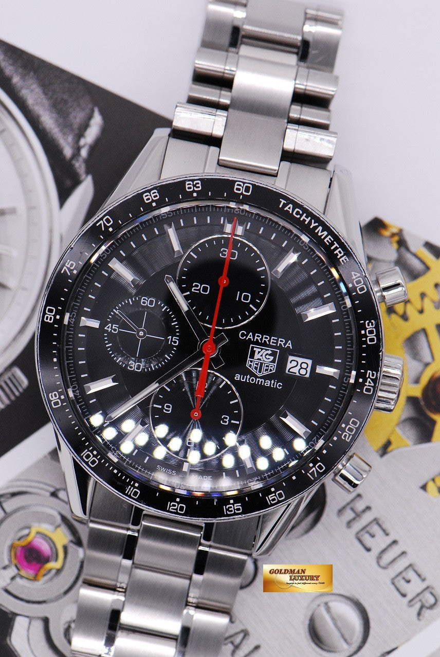 [SOLD] TAG HEUER CARRERA CALIBRE 16 AUTOMATIC BLACK (MINT)