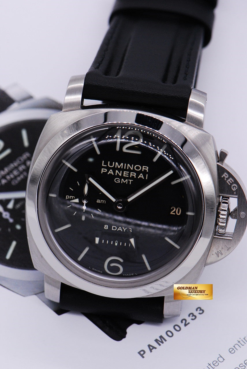 [SOLD] PANERAI LUMINOR 1950 8-DAYS GMT MANUAL