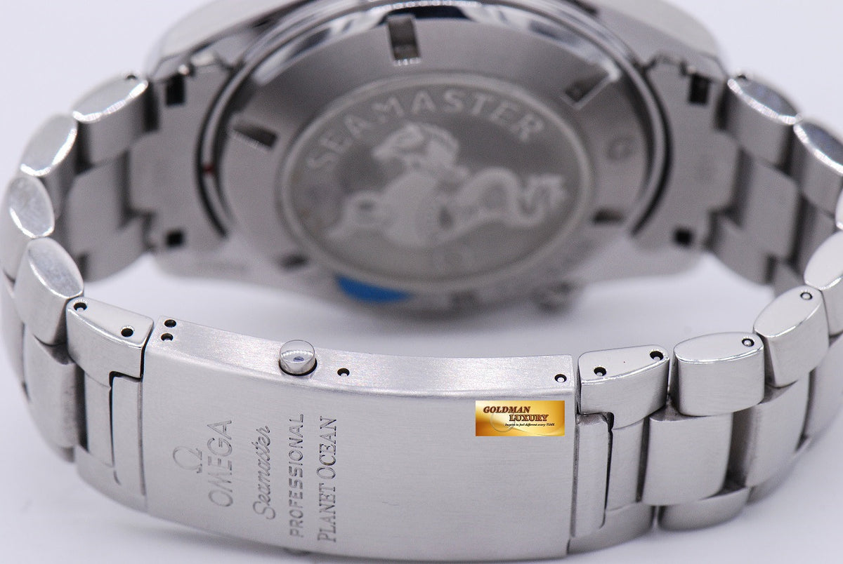 [SOLD] OMEGA SEAMASTER PLANET OCEAN 45.5mm AUTOMATIC BLACK