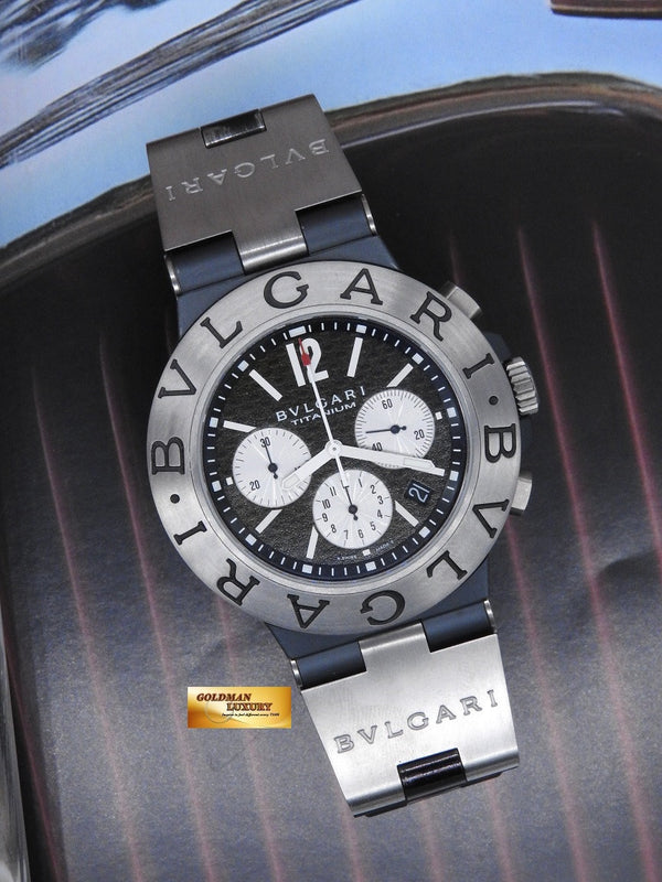 [SOLD] BVLGARI DIAGONO DIVER 44mm TITANIUM CHRONOGRAPH AUTOMATIC (MINT)
