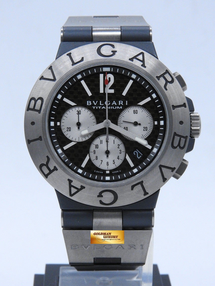 [SOLD] BVLGARI DIAGONO DIVER 44mm TITANIUM CHRONOGRAPH AUTOMATIC (MINT)