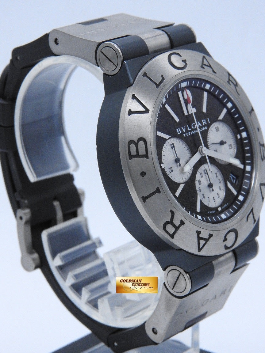 [SOLD] BVLGARI DIAGONO DIVER 44mm TITANIUM CHRONOGRAPH AUTOMATIC (MINT)