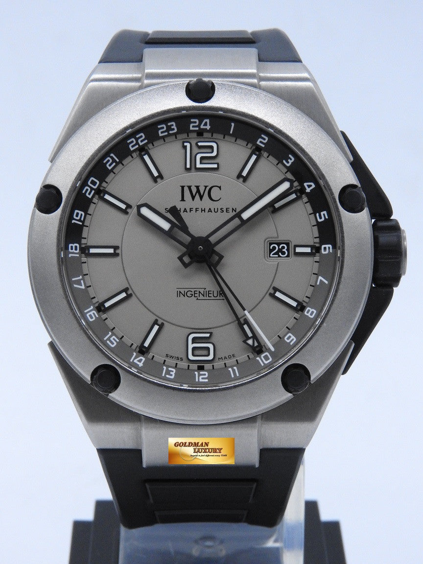 [ SOLD ] IWC INGENIEUR DUAL TIME 45mm TITANIUM AUTOMATIC