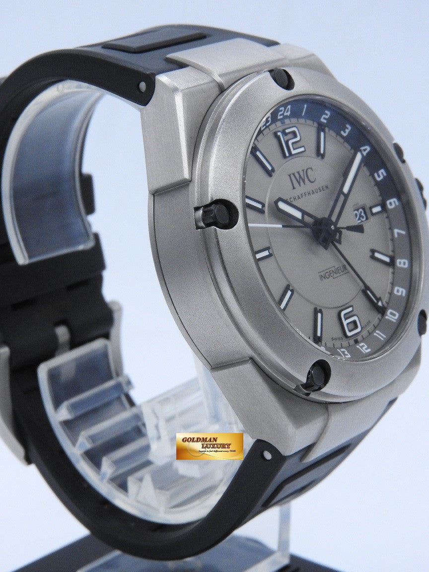 [ SOLD ] IWC INGENIEUR DUAL TIME 45mm TITANIUM AUTOMATIC