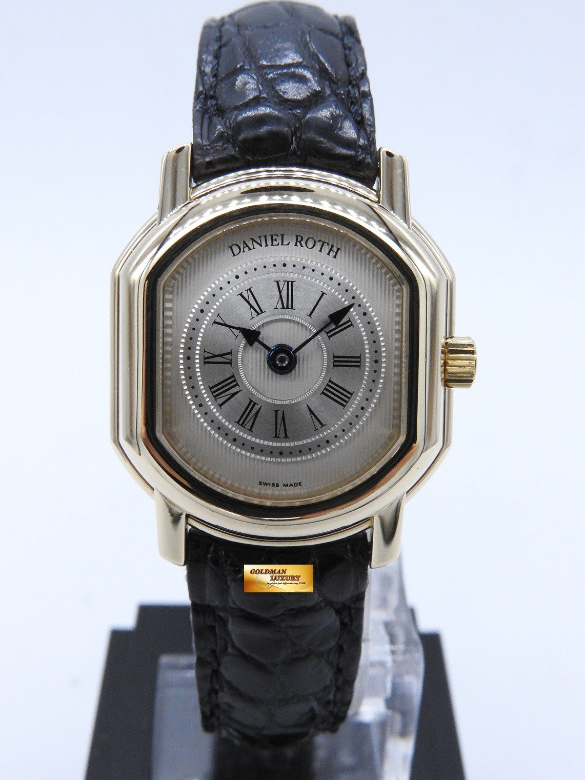 [SOLD] DANIEL ROTH LADIES 18K YELLOW GOLD AUTOMATIC (MINT)