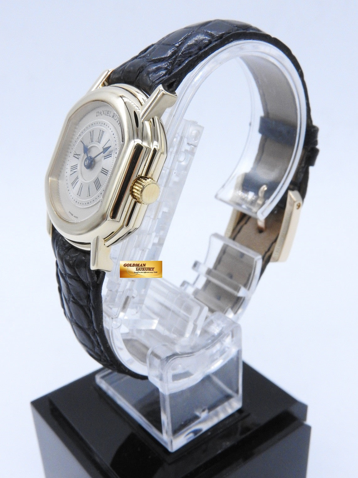 [SOLD] DANIEL ROTH LADIES 18K YELLOW GOLD AUTOMATIC (MINT)