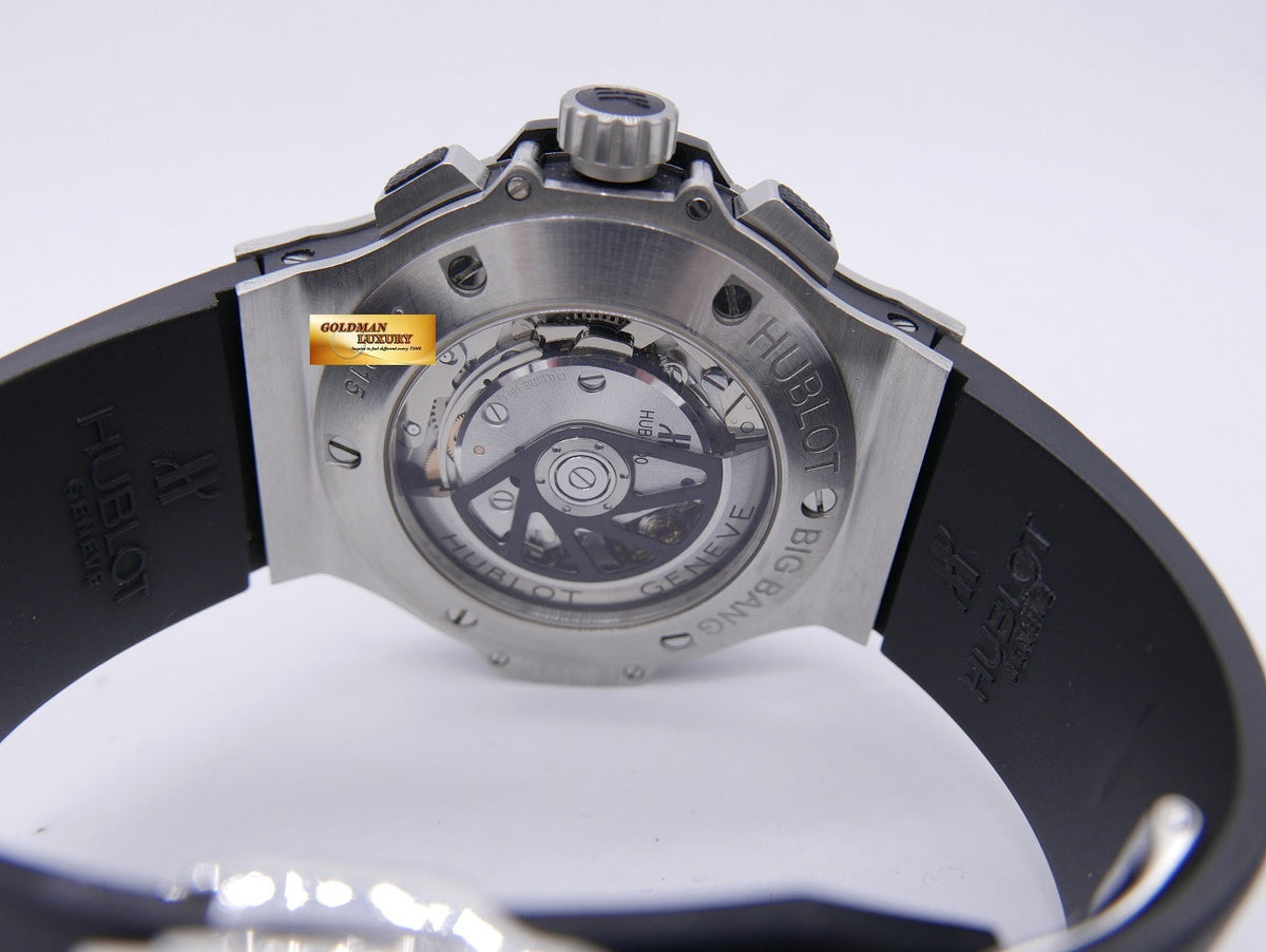 [SOLD] HUBLOT BIG BANG CHRONOGRAPH CERAMIC BEZEL BLACK