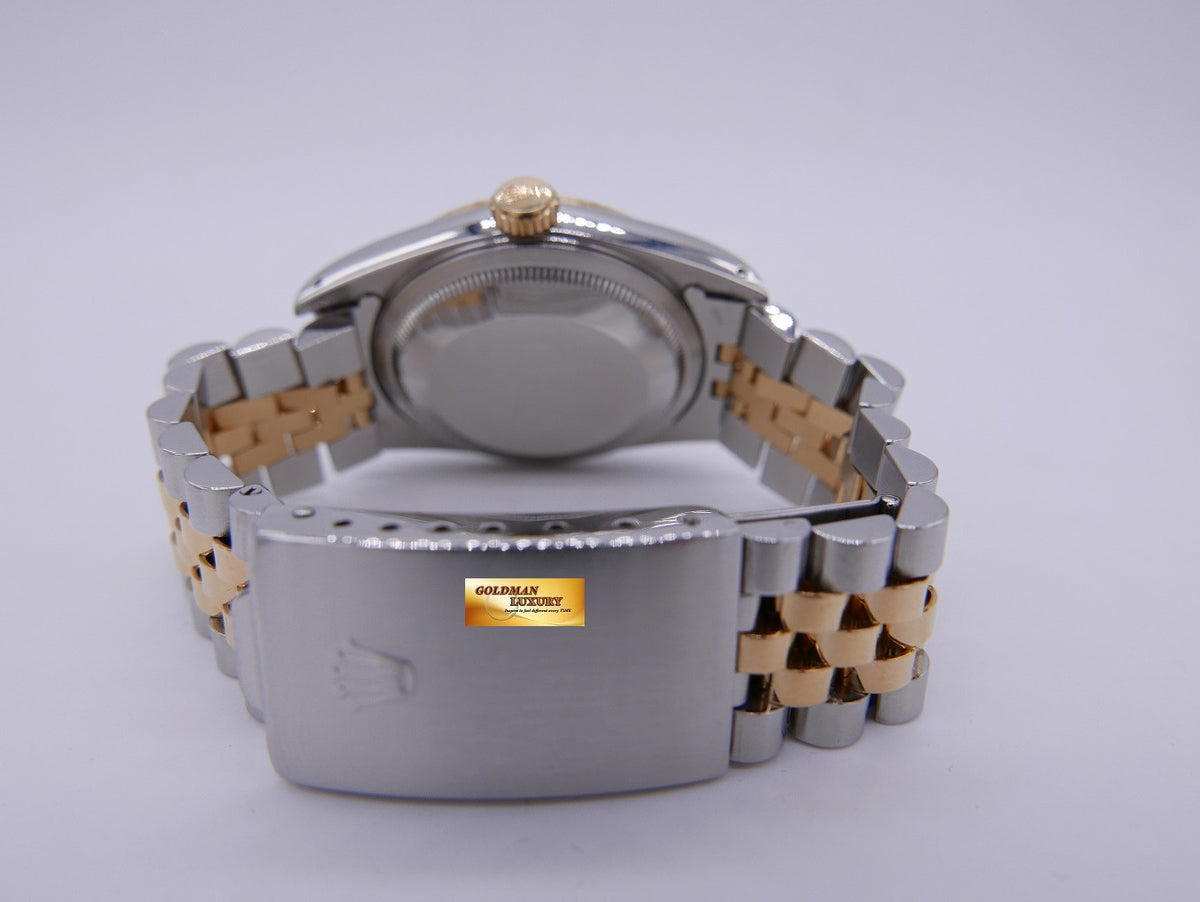 [SOLD] ROLEX OYSTER DATEJUST DIAMOND COMPUTER DIAL HALF-GOLD Ref 16233 (NEAR MINT)