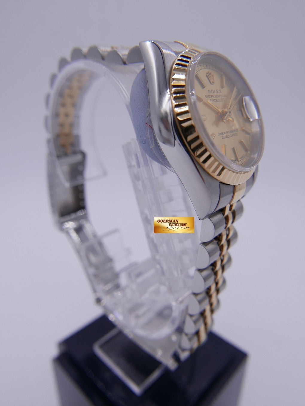 [SOLD] ROLEX OYSTER DATEJUST 26mm LADIES HALF-GOLD Ref : 69173