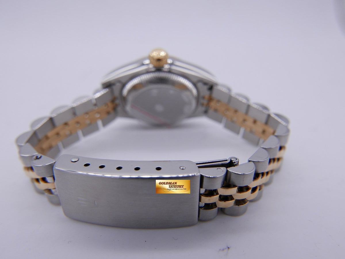 [SOLD] ROLEX OYSTER DATEJUST 26mm LADIES HALF-GOLD Ref : 69173