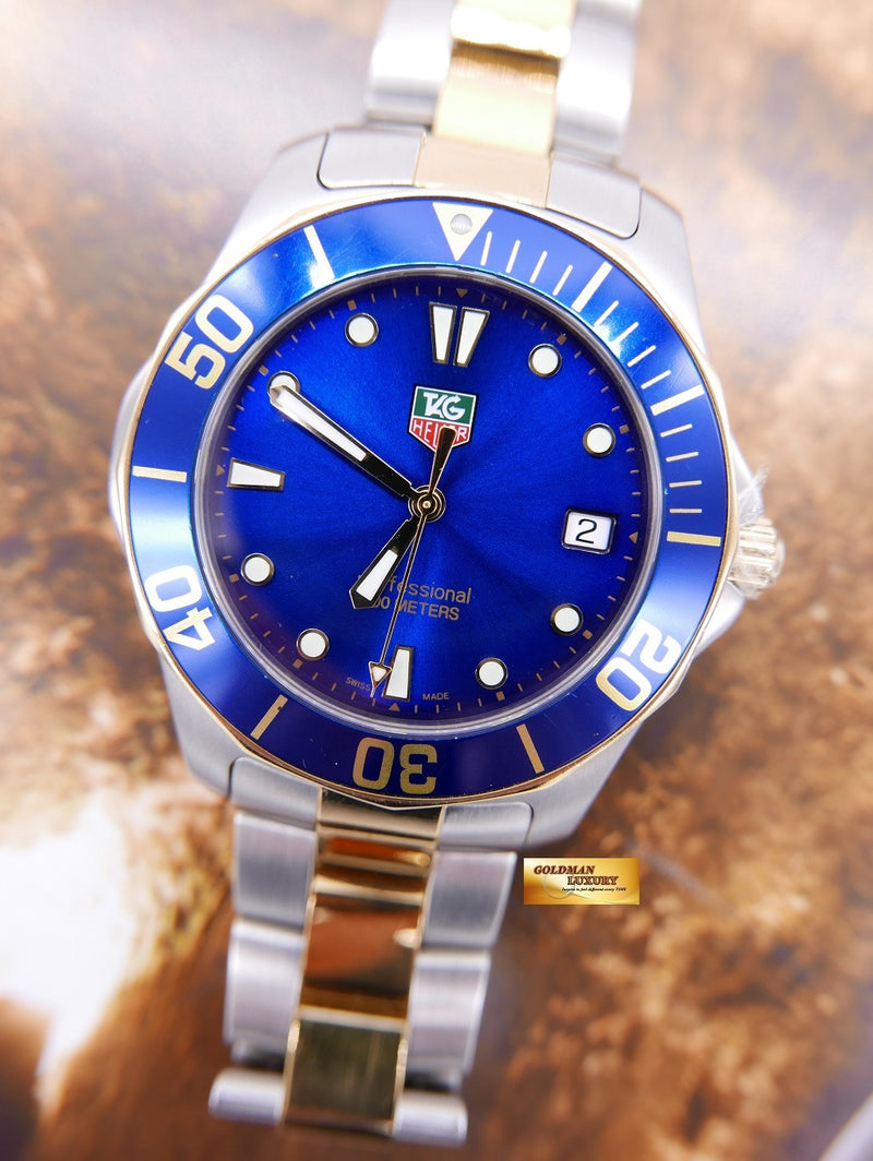 Tag blue and gold outlet