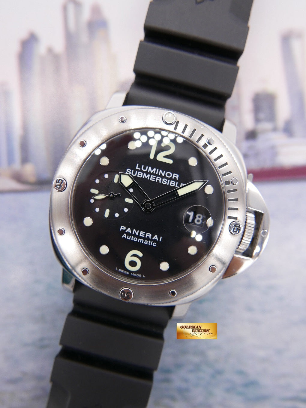 [SOLD] PANERAI LUMINOR SUBMERSIBLE PAM 24 AUTOMATIC