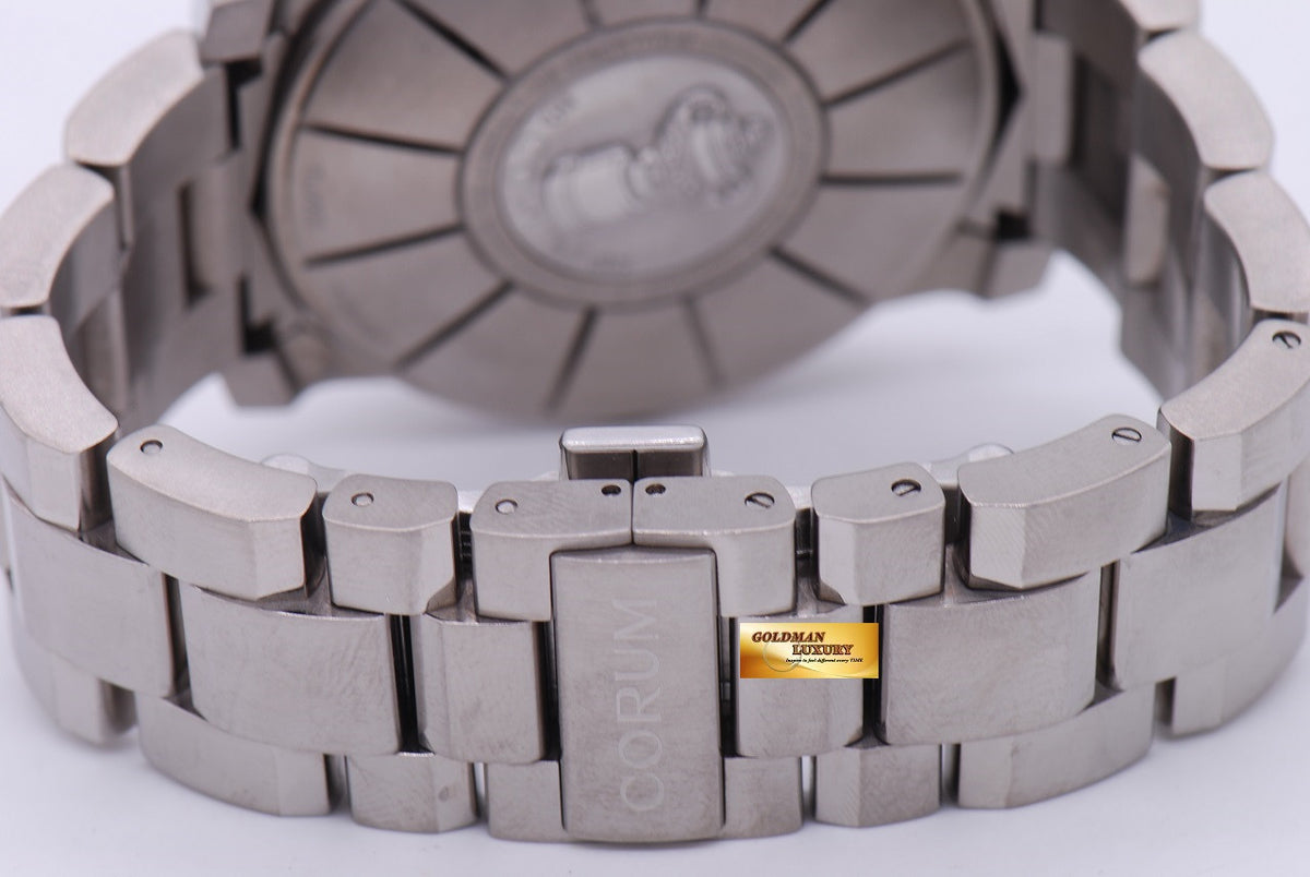 [SOLD] CORUM ADMIRAL'S CUP 48mm SS BRACELET AUTOMATIC BLUE