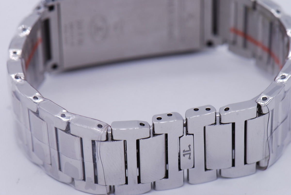 [SOLD] JLC REVERSO GRANDE LADIES SS ULTRA THIN DIAMOND MANUAL