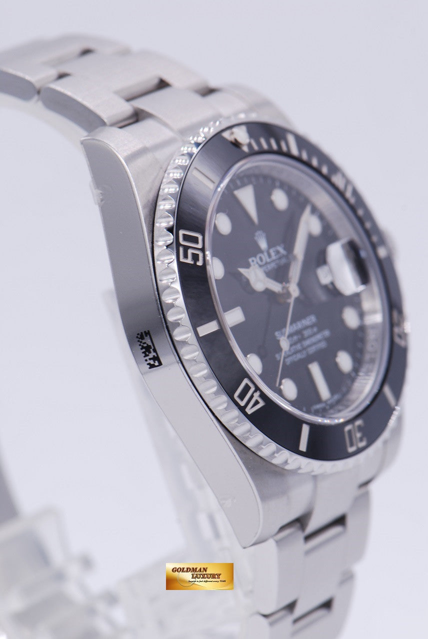 [SOLD] ROLEX OYSTER PERPETUAL SUBMARINER CERAMIC BLACK (NEW-UNWORN)