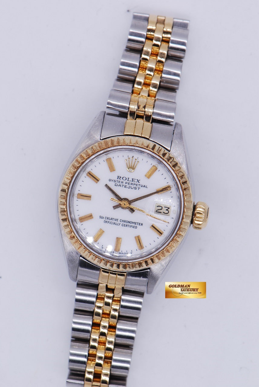 [SOLD] ROLEX OYSTER DATEJUST HALF-GOLD Ref 6917