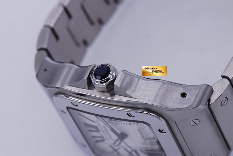 SOLD CARTIER SANTOS 100 XL SS BRACELET AUTOMATIC Goldman Luxury
