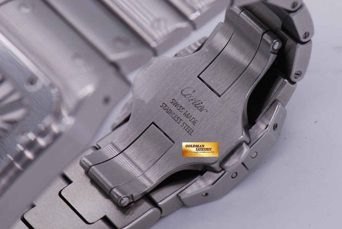 [ SOLD ] CARTIER SANTOS 100 XL SS BRACELET AUTOMATIC