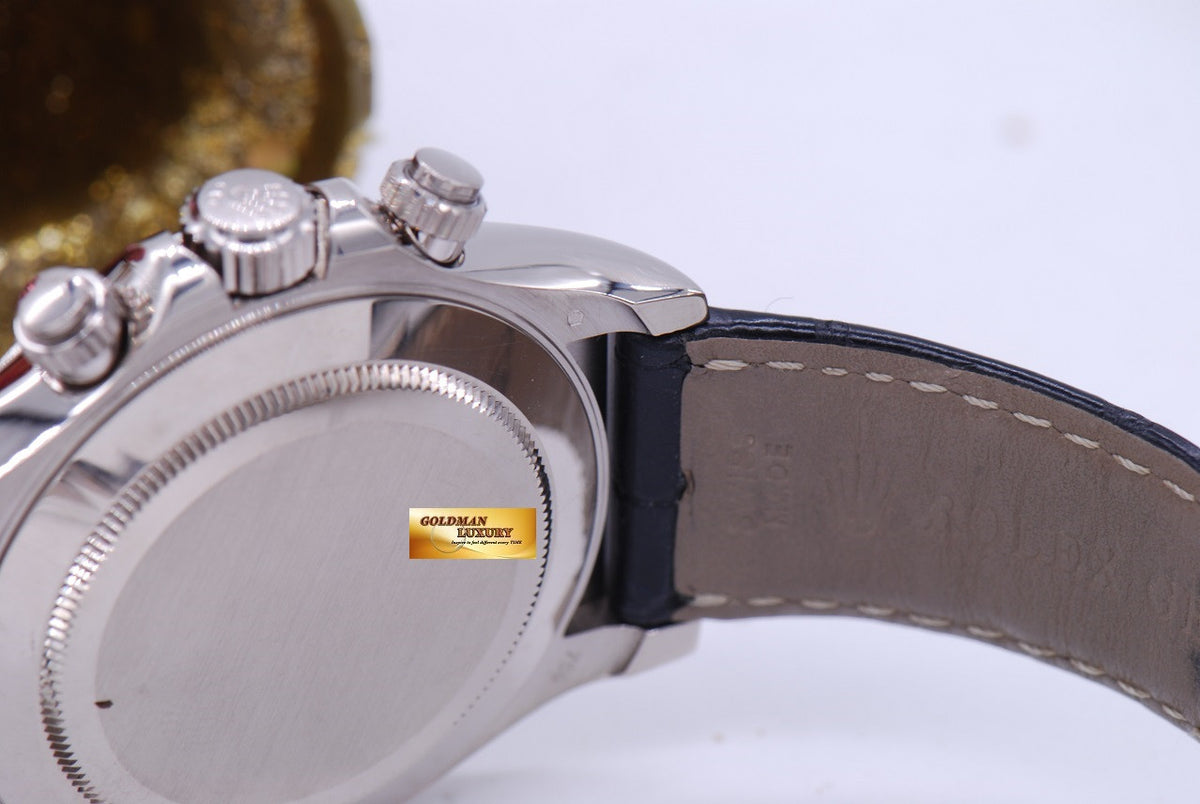 [SOLD] ROLEX OYSTER DAYTONA 18K WHITE GOLD DIAMOND DIAL