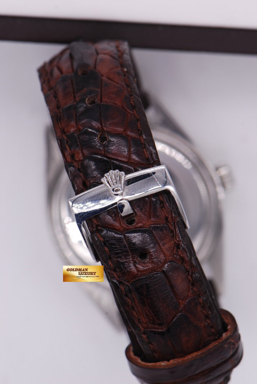 [SOLD] ROLEX OYSTER DATEJUST 1601 SILVER AUTOMATIC