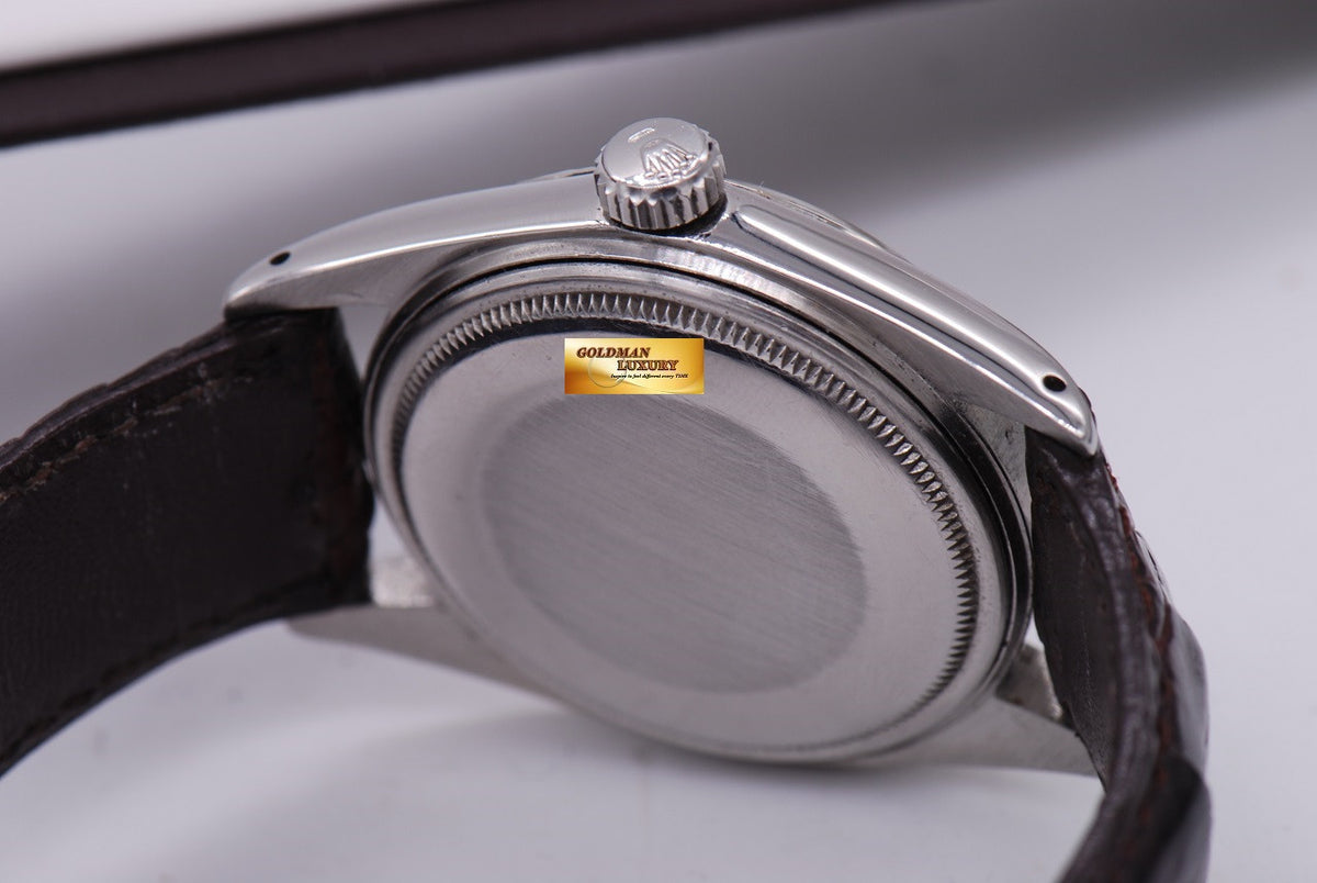 [SOLD] ROLEX OYSTER DATEJUST 1601 SILVER AUTOMATIC