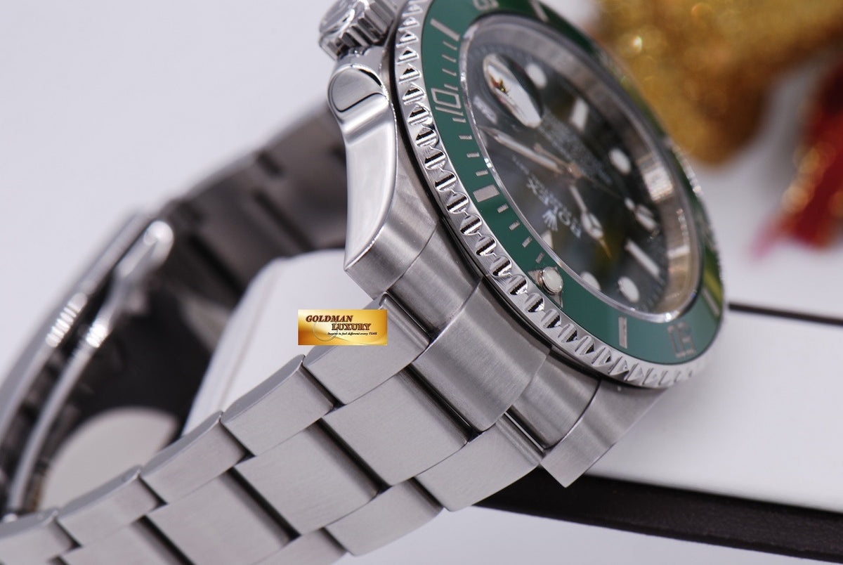 [SOLD] ROLEX OYSTER PERPETUAL SUBMARINER GREEN HULK Ref 116610LV