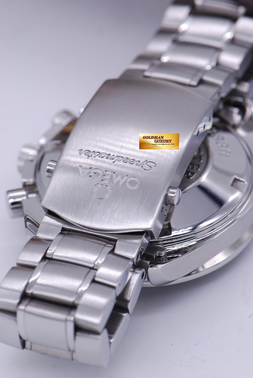 [SOLD] OMEGA SPEEDMASTER 40mm CHRONOGRAPH DATE RED BLACK DIAL (RARE) (MINT)