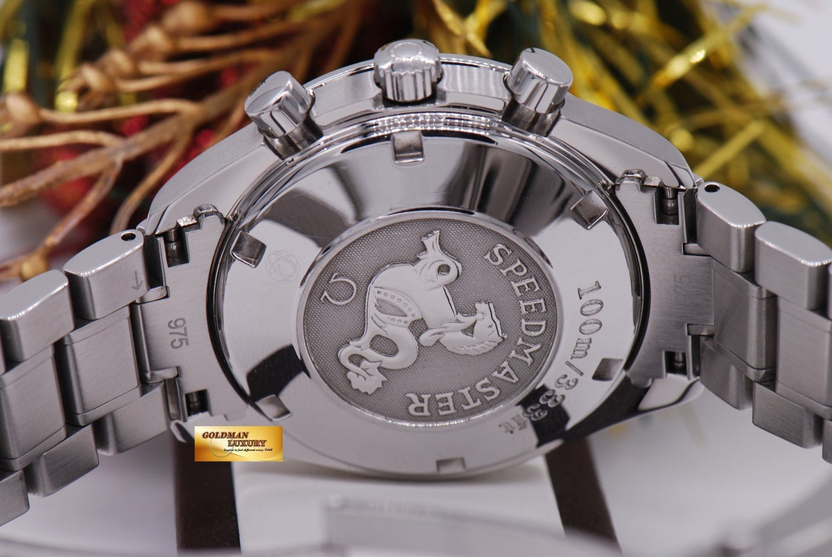 [SOLD] OMEGA SPEEDMASTER 40mm CHRONOGRAPH DATE RED BLACK DIAL (RARE) (MINT)