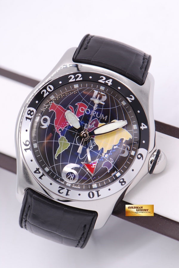 CORUM BUBBLE GMT 44mm AUTOMATIC NEW Goldman Luxury