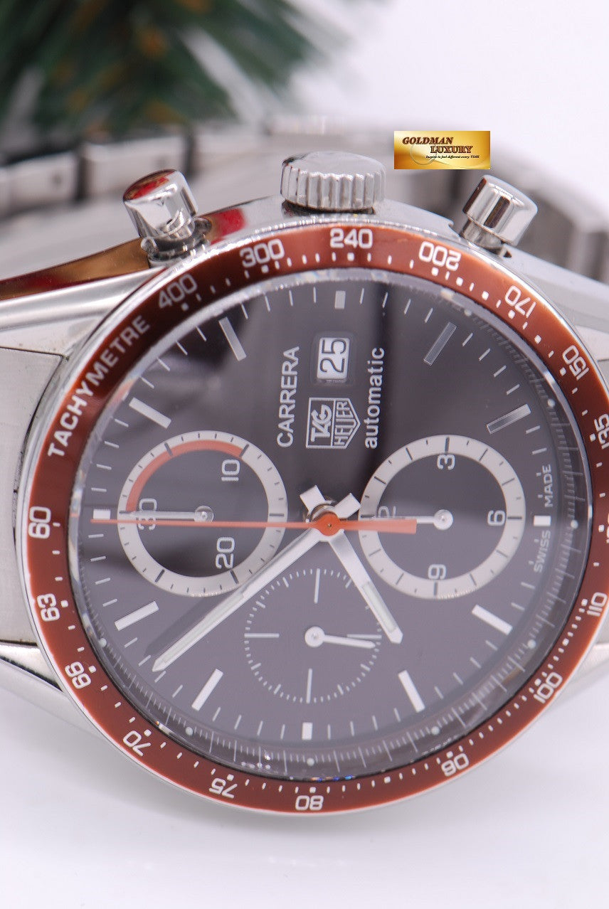 [SOLD] TAG HEUER CARRERA CALIBRE 16 AUTOMATIC BROWN (MINT)