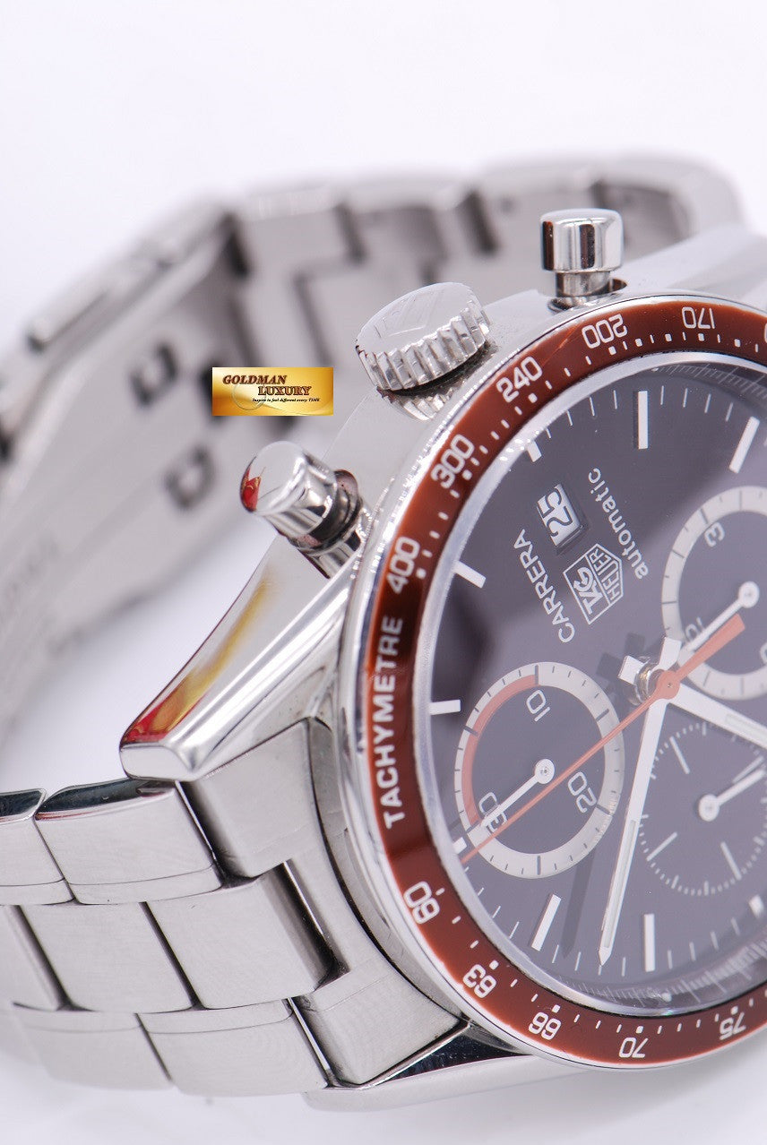 [SOLD] TAG HEUER CARRERA CALIBRE 16 AUTOMATIC BROWN (MINT)