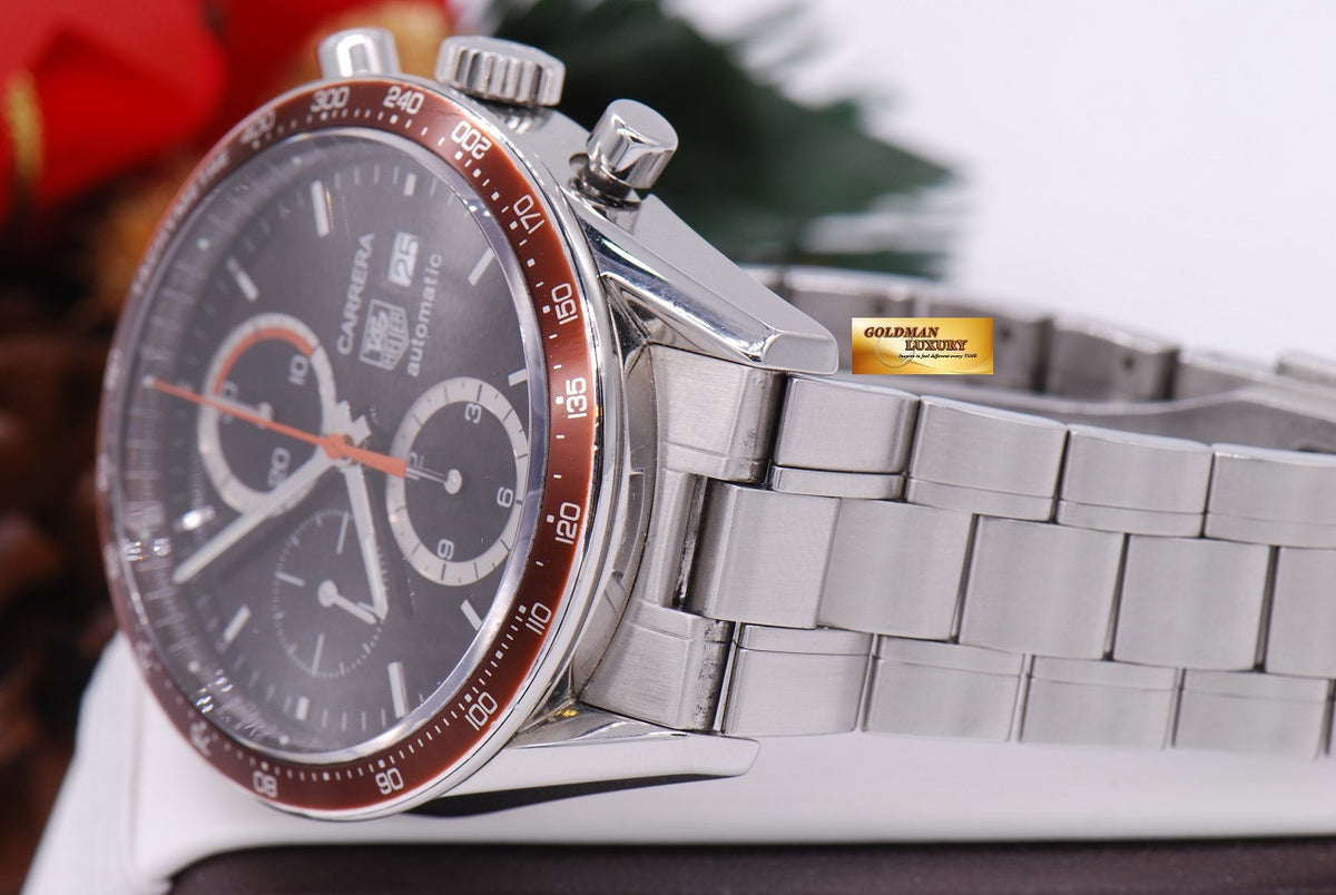 [SOLD] TAG HEUER CARRERA CALIBRE 16 AUTOMATIC BROWN (MINT)