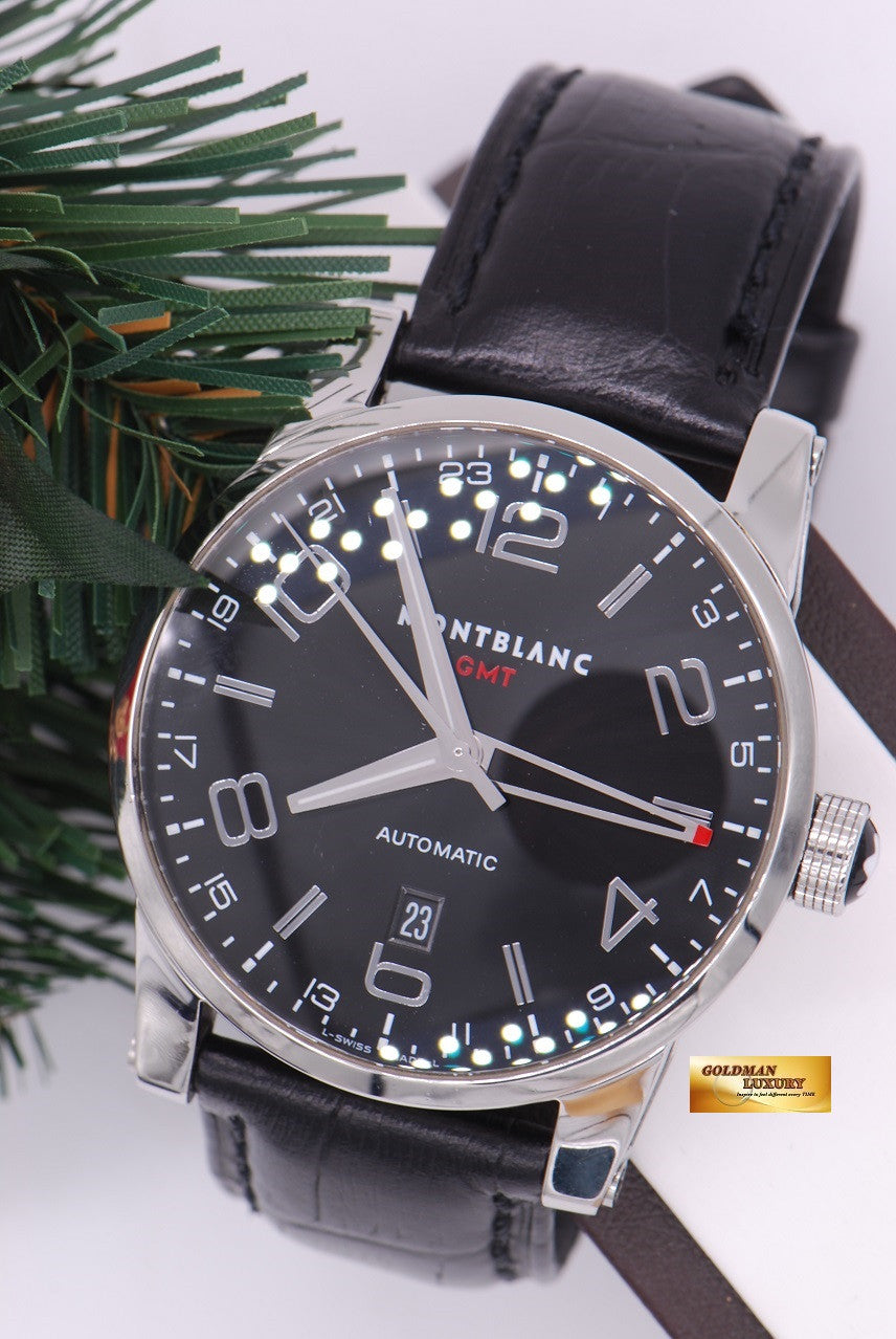 [SOLD] MONT BLANC TIMEWALKER GMT 42mm AUTOMATIC (NEAR MINT)