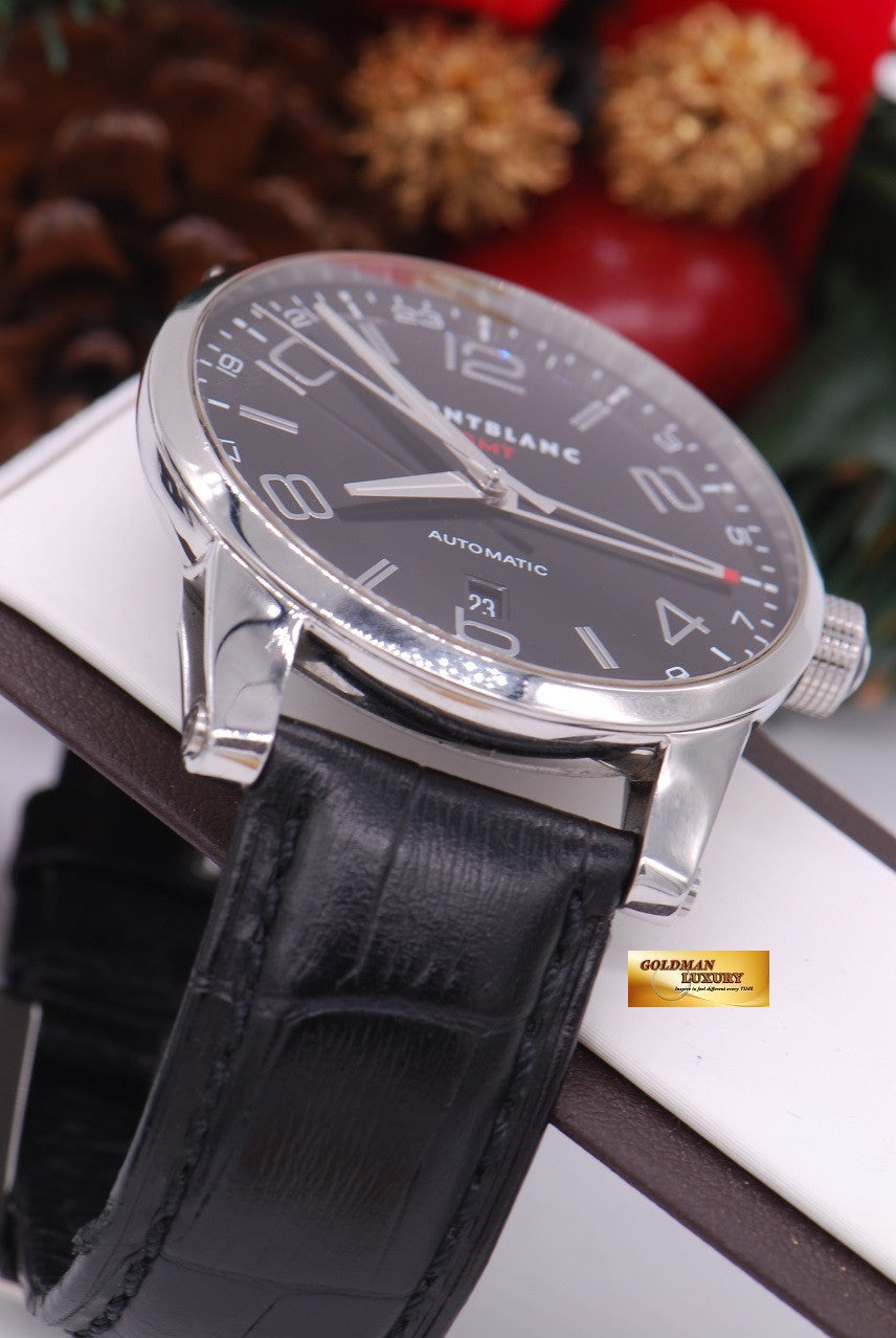 [SOLD] MONT BLANC TIMEWALKER GMT 42mm AUTOMATIC (NEAR MINT)