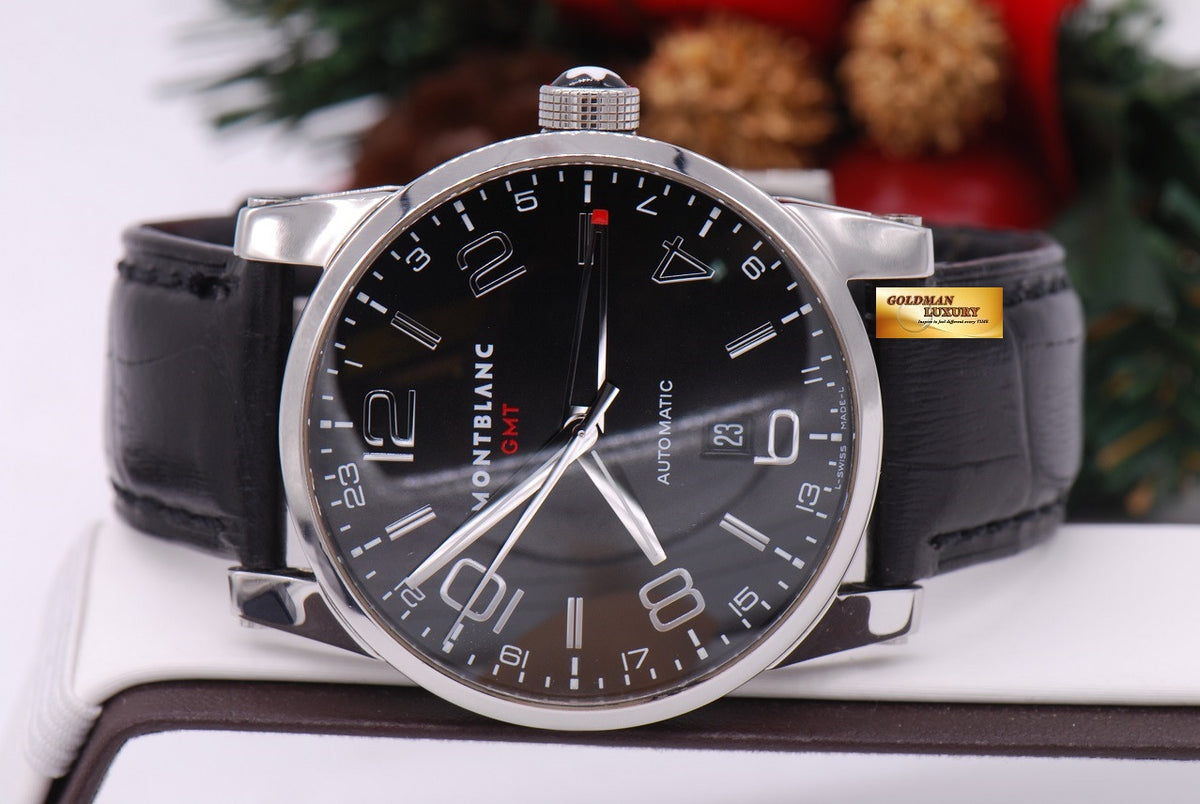 [SOLD] MONT BLANC TIMEWALKER GMT 42mm AUTOMATIC (NEAR MINT)