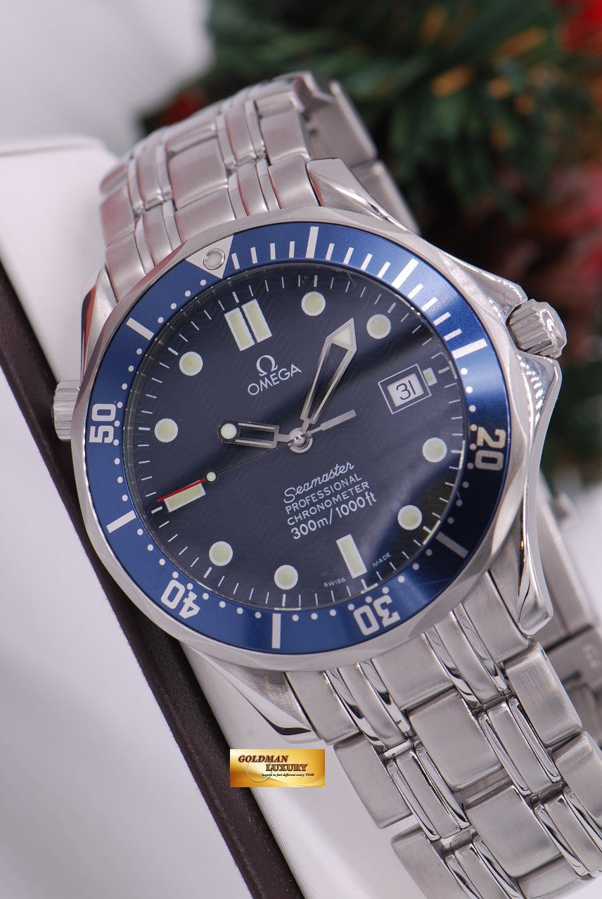 [ SOLD ] OMEGA SEAMASTER PROFESSIONAL DIVER 41mm AUTOMATIC BLUE
