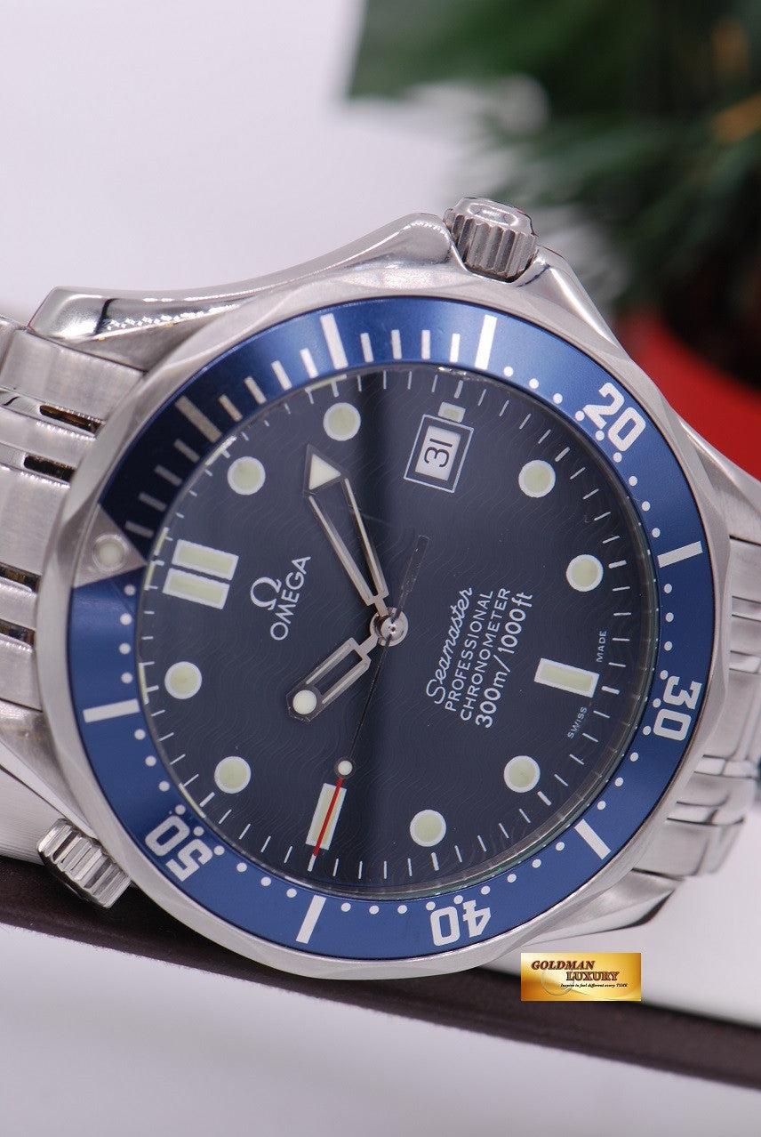 [ SOLD ] OMEGA SEAMASTER PROFESSIONAL DIVER 41mm AUTOMATIC BLUE