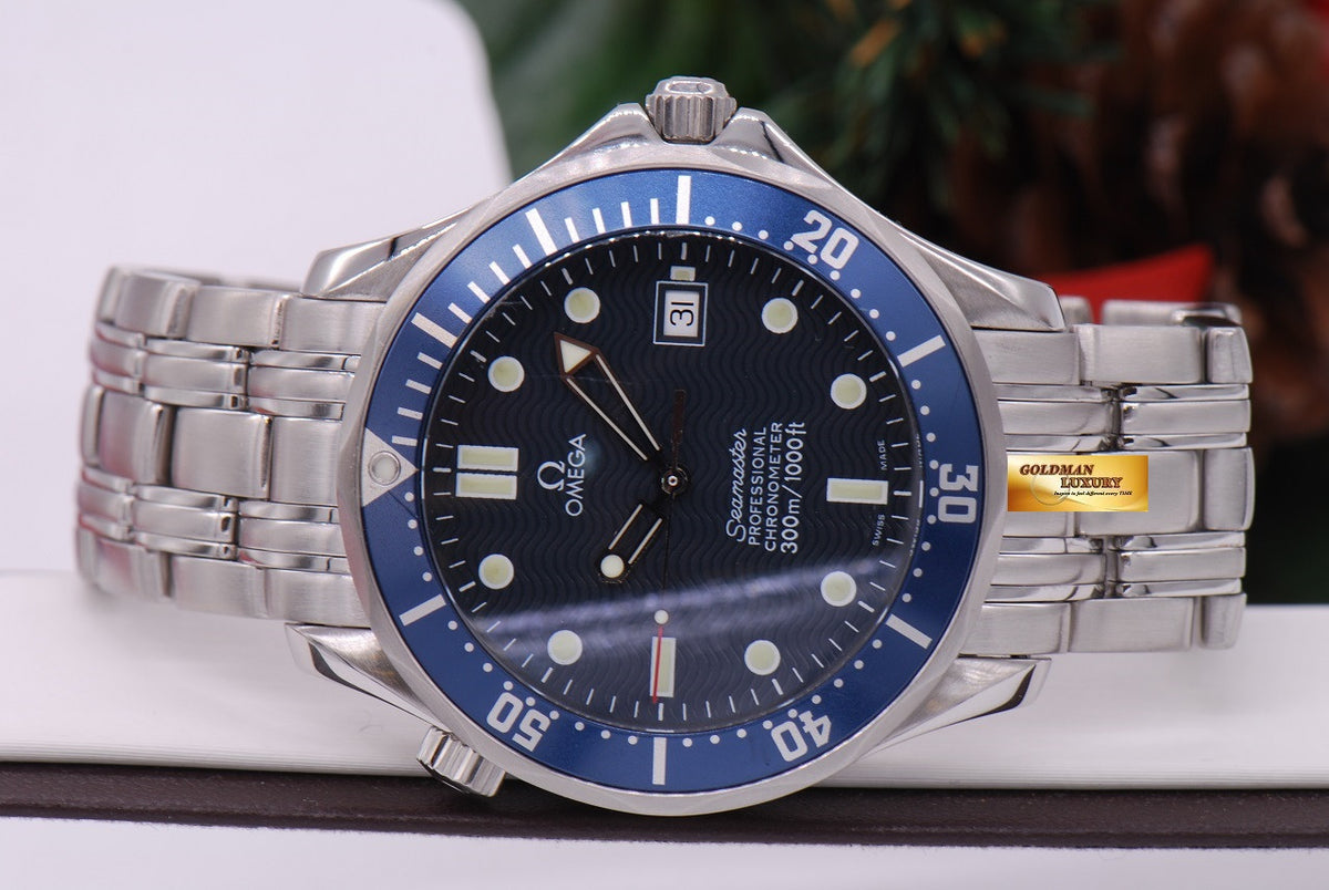 [ SOLD ] OMEGA SEAMASTER PROFESSIONAL DIVER 41mm AUTOMATIC BLUE