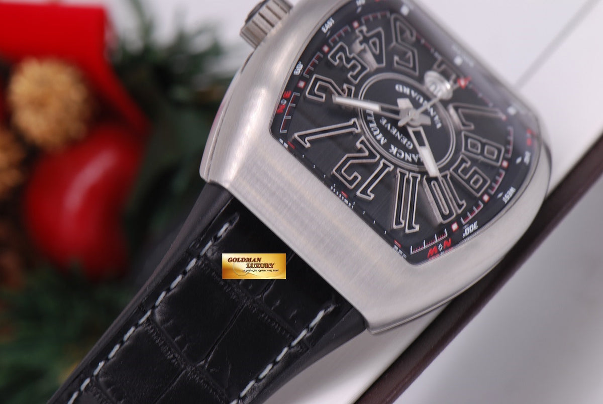 [SOLD] FRANCK MULLER VANGUARD SS AUTOMATIC Ref V45SCDT (NEW-UNWORN)