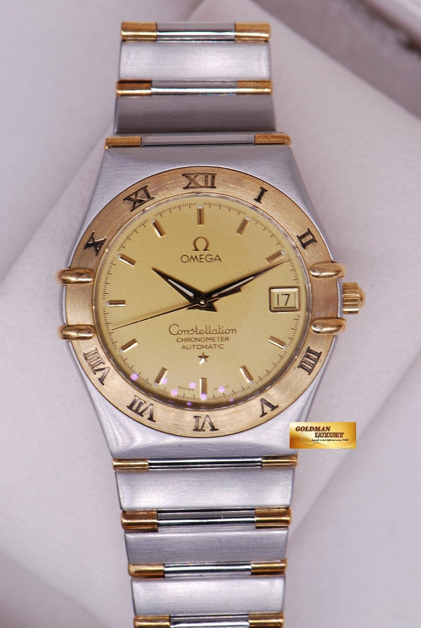 [SOLD] OMEGA CONSTELLATION HALF-GOLD MENS AUTOMATIC (MINT)