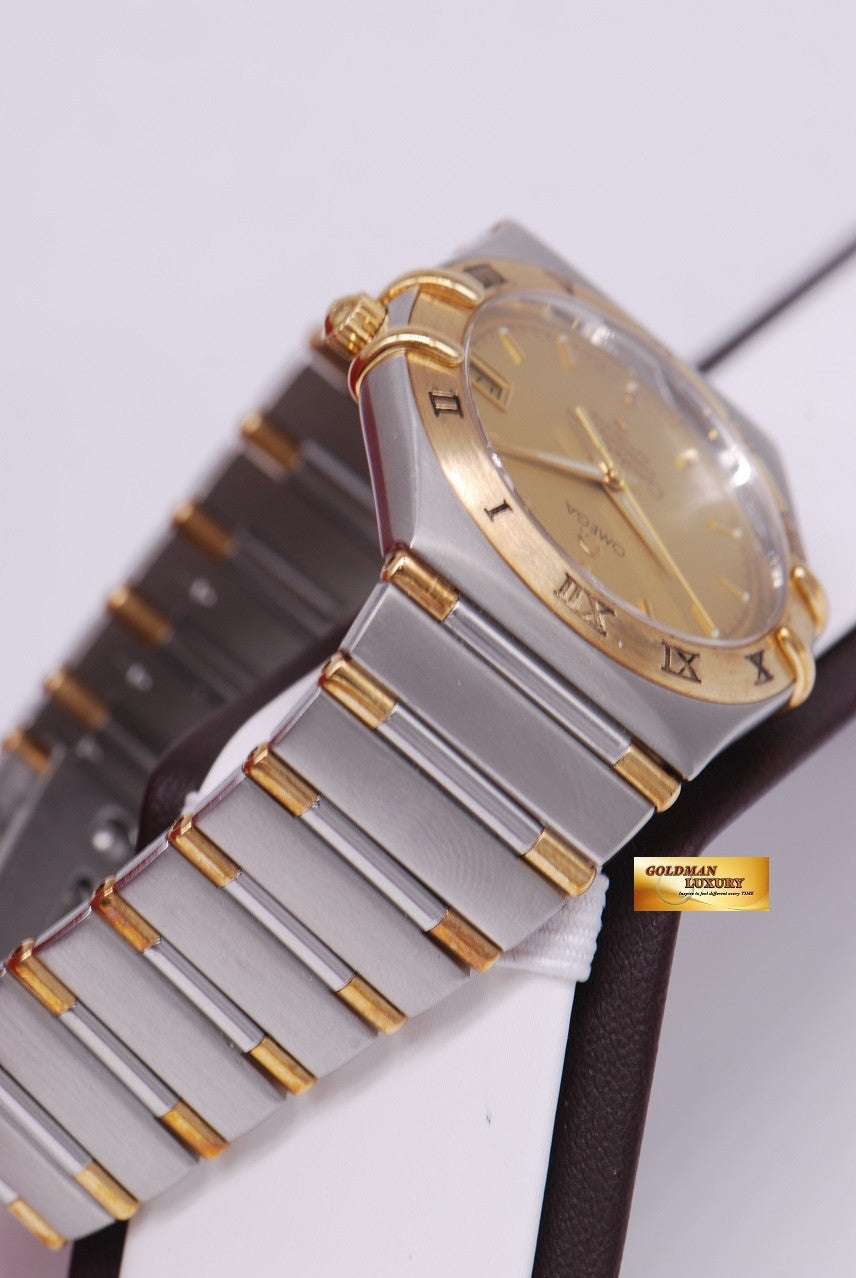 [SOLD] OMEGA CONSTELLATION HALF-GOLD MENS AUTOMATIC (MINT)