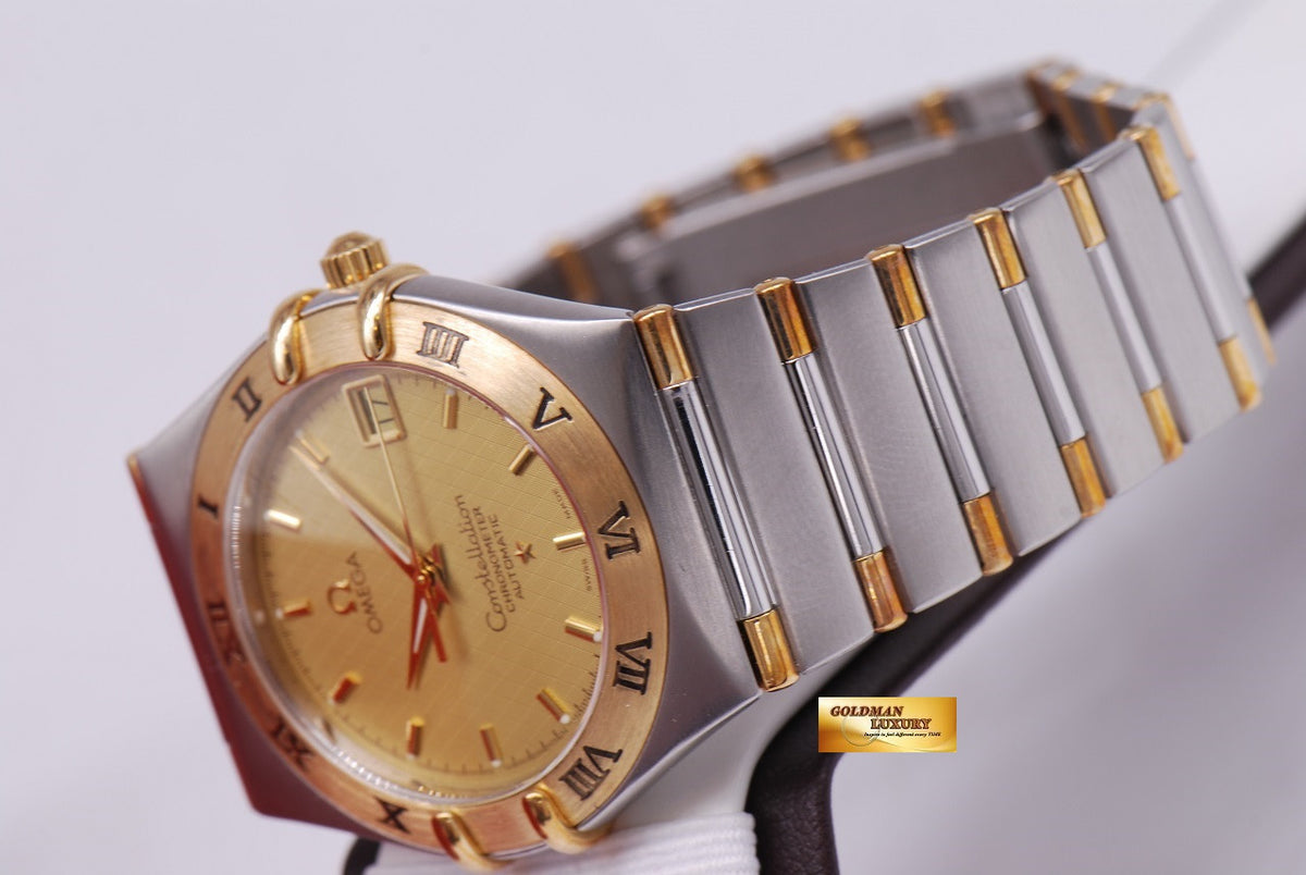 [SOLD] OMEGA CONSTELLATION HALF-GOLD MENS AUTOMATIC (MINT)