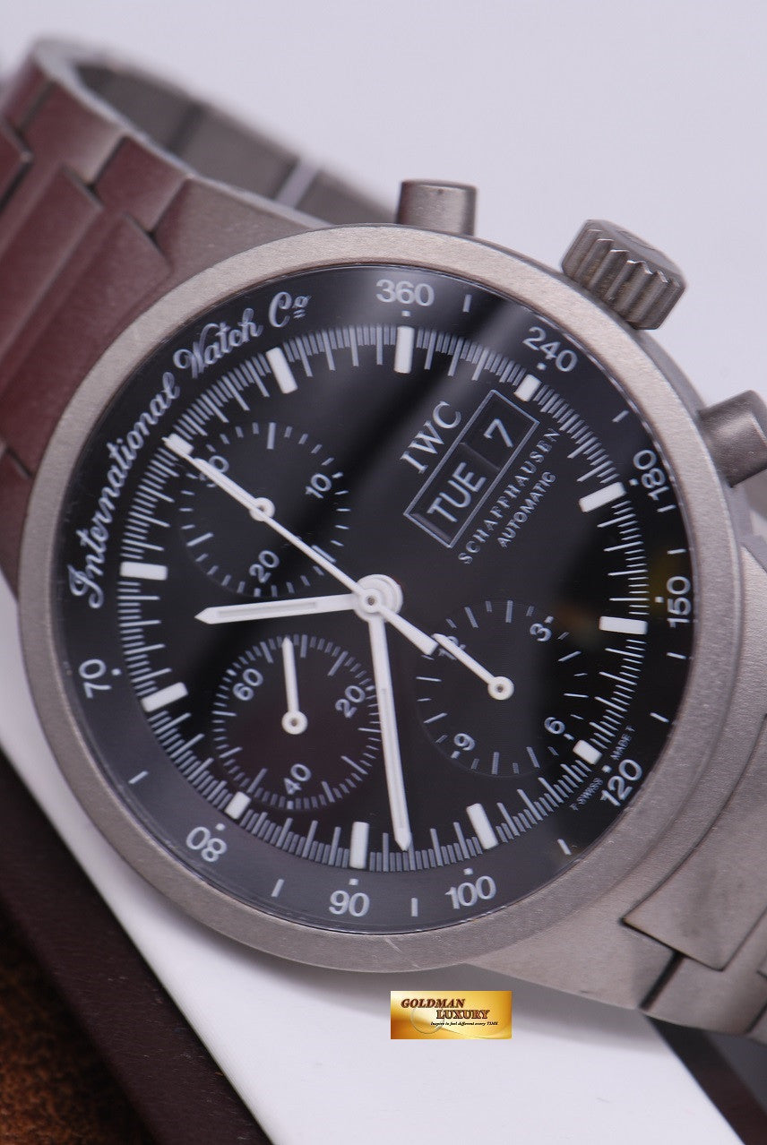 [ SOLD ] IWC GST TITANIUM CHRONOGRAPH AUTOMATIC