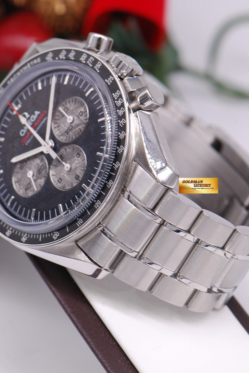 [ SOLD ] OMEGA SPEEDMASTER MOON WATCH "APOLLO-SOYUZ" METEORITE DIAL CHRONOGRAPH C.1861