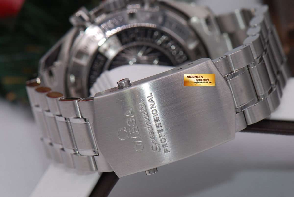 [ SOLD ] OMEGA SPEEDMASTER MOON WATCH "APOLLO-SOYUZ" METEORITE DIAL CHRONOGRAPH C.1861