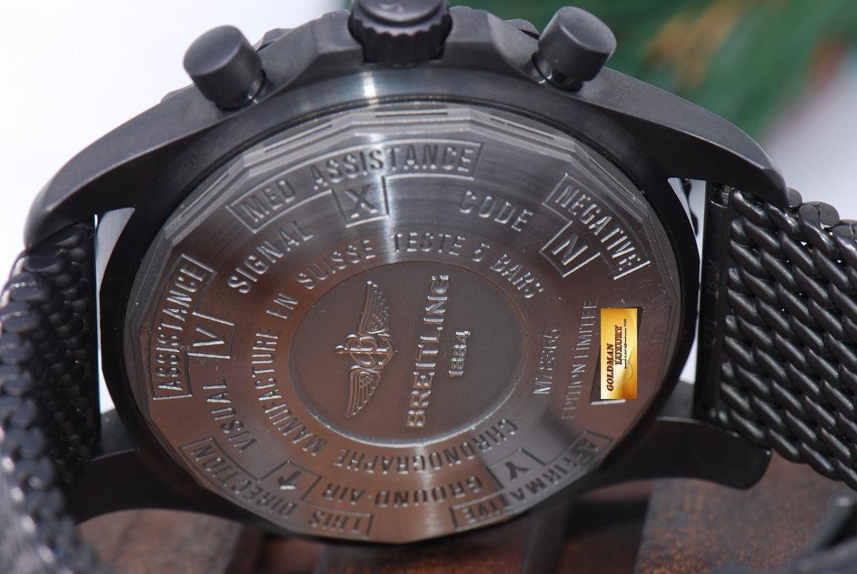 [SOLD] BREITLING CHRONOSPACE BLACKSTEEL SUPERQUARTZ LIMITED EDITION