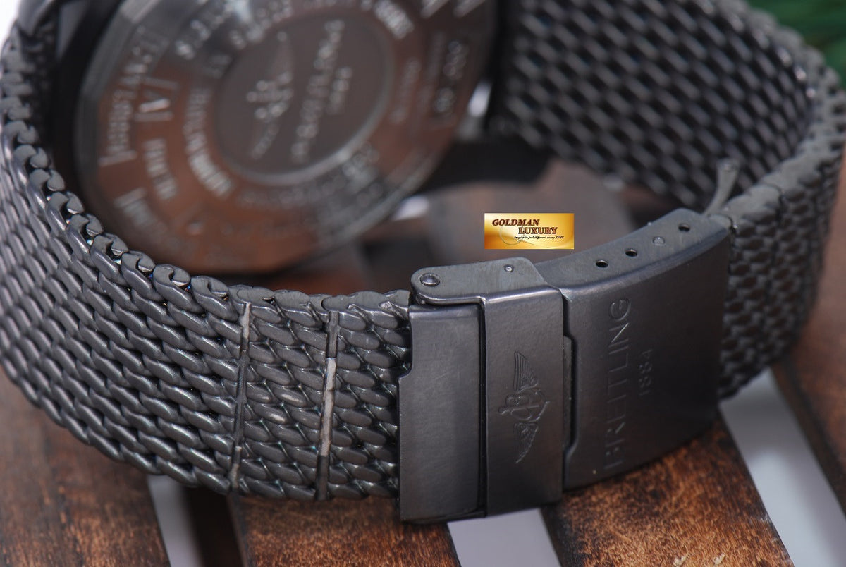 [SOLD] BREITLING CHRONOSPACE BLACKSTEEL SUPERQUARTZ LIMITED EDITION